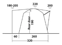 Outwell Milestone Shade Drive Away Awning -Outwell || Vango || Fiamma Sales 111100 6
