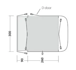Outwell Newburg 260 Drive Away Awning 23 Outwell Newburg 260 Drive Away Awning -Outwell || Vango || Fiamma Sales 111102 newburg 260 drawing floorplan3