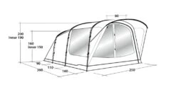 Outwell Oakwood 3 Tent -Outwell || Vango || Fiamma Sales 111208 oakwood 3 drawing perspective2