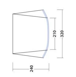 Outwell Touring Canopy Air -Outwell || Vango || Fiamma Sales 111253 touring canopy air drawing floorplan3