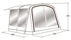 Outwell Universal Tent Awning Size 6 21 Outwell Universal Tent Awning Size 6 -Outwell || Vango || Fiamma Sales 111295 3
