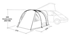 Easy Camp Shamrock Drive Away Awning 21 Easy Camp Shamrock Drive Away Awning -Outwell || Vango || Fiamma Sales 120398