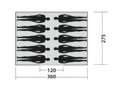 Outwell || Vango || Fiamma Sales -Outwell || Vango || Fiamma Sales 120444 moonlight cabin drawing floorplan3