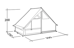 Robens Prospector Shanty Tent 25 Robens Prospector Shanty Tent -Outwell || Vango || Fiamma Sales 130310 2