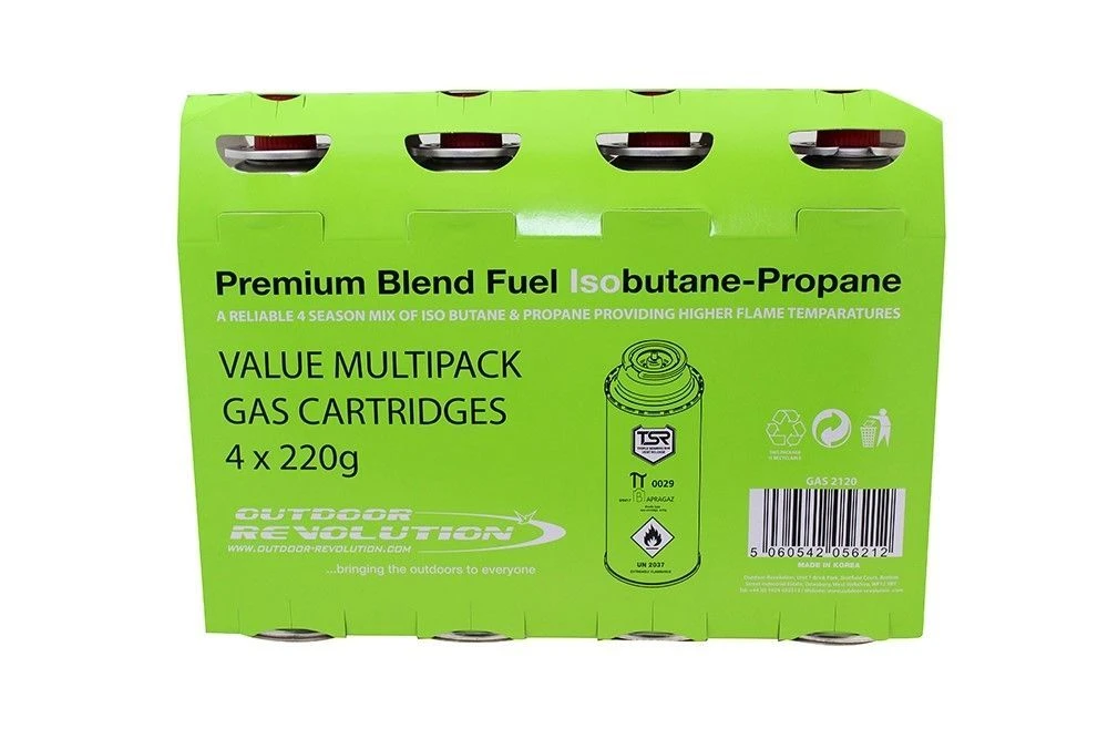 Pack Of 4 Butane Gas Cartridges 4 Pack Of 4 Butane Gas Cartridges - Image 2