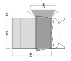 Outwell Blossburg 380 Drive Away Air Awning -Outwell || Vango || Fiamma Sales 25996624 f86d 408d baab aa2591c7e57b