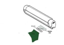 Vango Driveaway Fixing Kit For 4mm & 6mm Rails 3m Set 11 Vango Driveaway Fixing Kit For 4mm & 6mm Rails 3m Set -Outwell || Vango || Fiamma Sales 4and6 kit