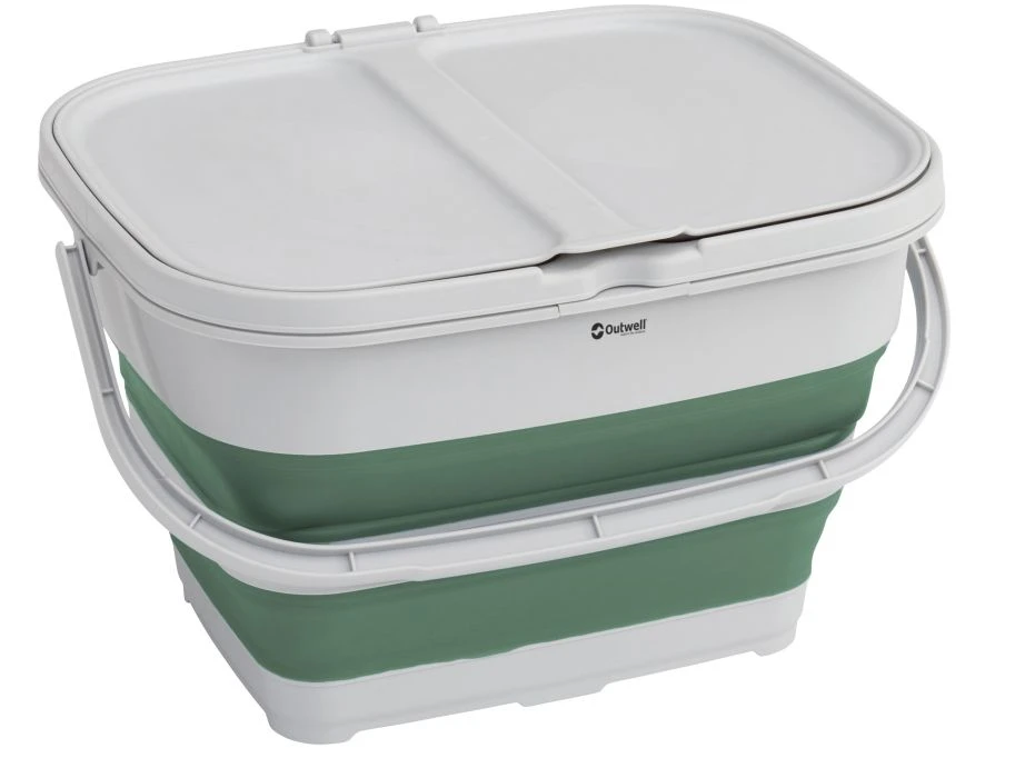 Outwell Collaps RecycleIt Basket Shadow Green 3 Outwell Collaps RecycleIt Basket Shadow Green