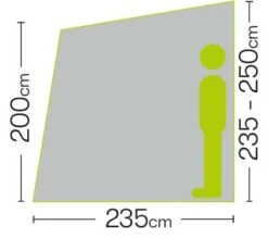 Quest Falcon 220 Poled Porch Caravan Awning -Outwell || Vango || Fiamma Sales a3500 6 fullsize