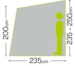 Quest Falcon Air 220 Porch Awning -Outwell || Vango || Fiamma Sales a3500a 6 photo