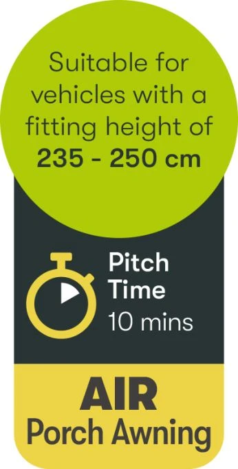 Quest Falcon Air 260 Porch Awning 6 Quest Falcon Air 260 Porch Awning - Image 4