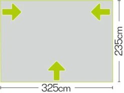 Quest Falcon Air 325 Porch Awning 14 Quest Falcon Air 325 Porch Awning -Outwell || Vango || Fiamma Sales a3502a 7 photo