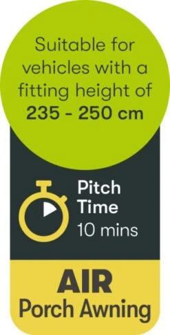 Quest Falcon Air 325 Porch Awning 15 Quest Falcon Air 325 Porch Awning -Outwell || Vango || Fiamma Sales a3502a 9 photo 1