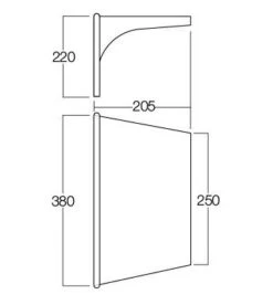 Vango AirBeam Sky Canopy 2.5m -Outwell || Vango || Fiamma Sales airbeam sky canopy for caravan motorhomes 25mx