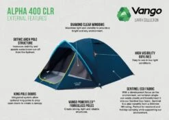 Vango Alpha 400 CLR Tent -Outwell || Vango || Fiamma Sales alpha 400 clr