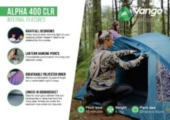 Vango Alpha 400 CLR Tent -Outwell || Vango || Fiamma Sales alpha 400 clr2