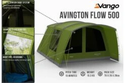 Vango Avington Flow 500 Tent -Outwell || Vango || Fiamma Sales avington flow 5003