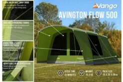 Vango Avington Flow 500 Tent -Outwell || Vango || Fiamma Sales avington flow 5004