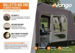 Vango Balletto Air 390 Elements ProShield 390 Awning -Outwell || Vango || Fiamma Sales balletto air 390 eps2