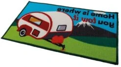 Quest Washable 'Home Is Where You Tow It' Mat -Outwell || Vango || Fiamma Sales c0031n midsize 2