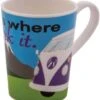 Quest Home Is Where You Park It Mug (Camper Van) -Outwell || Vango || Fiamma Sales camper van mug