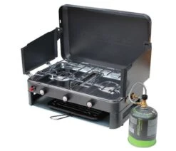 Outdoor Revolution Twin Burner Gas Stove & Grill
