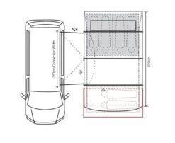 Outdoor Revolution Cayman Cacos Air SL Low Driveaway Awning -Outwell || Vango || Fiamma Sales cayman cacos air sl 9main 1