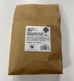 Blue Diamond Composting Toilet Absorption Chaff (Coffee) 125g Bag
