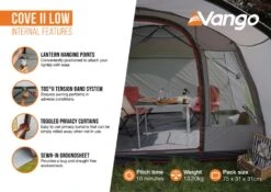 Vango Cove II Low Drive Away Awning -Outwell || Vango || Fiamma Sales cove ii low2 1