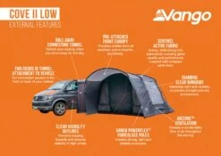 Vango Cove II Low Drive Away Awning -Outwell || Vango || Fiamma Sales cove ii low 1