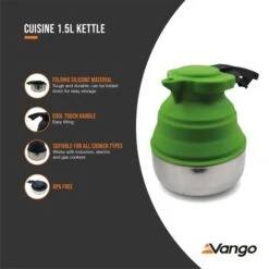 Vango Cuisine 1.5 Ltr Kettle Herbal -Outwell || Vango || Fiamma Sales cuisine 1.5l kettle herbal low res medium