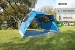 Vango Danu Hub -Outwell || Vango || Fiamma Sales earth collection poled infographics call outs 12 medium