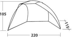 Easy Camp Bay Shelter -Outwell || Vango || Fiamma Sales easy camp bay shelter 2 1