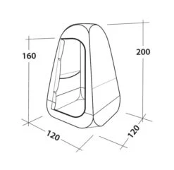 Easy Camp Little Loo Toilet Tent -Outwell || Vango || Fiamma Sales easy camp little loo 2