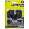 Pack Of 4 Black High Vis Guy Ropes -Outwell || Vango || Fiamma Sales guy lines