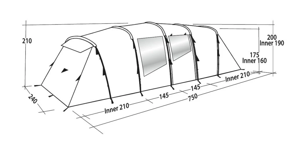 Easy Camp Huntsville 800 Twin Tent 12 Easy Camp Huntsville 800 Twin Tent - Image 10