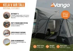 Vango Kela V Tall AirAway Drive Away Awning 22 Vango Kela V Tall AirAway Drive Away Awning -Outwell || Vango || Fiamma Sales kela v air tall2