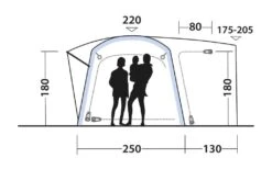 Outwell Linnburg Air Rear Drive Away Awning Package -Outwell || Vango || Fiamma Sales linnburg air rear3