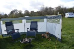 Maypole 3 Panel Poled Windbreak -Outwell || Vango || Fiamma Sales mp9524 3