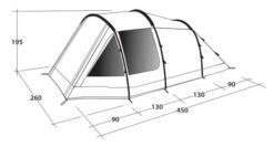Outwell Dash 4 Tent -Outwell || Vango || Fiamma Sales outwell dash4 tent dimensions
