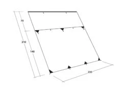Outwell Hillcrest Tarp Awning 10 Outwell Hillcrest Tarp Awning -Outwell || Vango || Fiamma Sales outwell hillcrest tarp dimensions