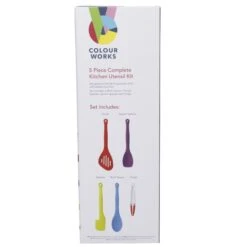 Colourworks 5 Piece Silicone Kitchen Utensils Set -Outwell || Vango || Fiamma Sales rpso2c0hlu6savolyhjt 12704