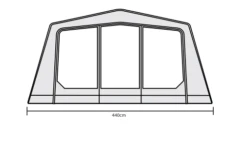 Outdoor Revolution Ozone Safari Front Porch Extension -Outwell || Vango || Fiamma Sales safarai 2