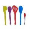 Colourworks 5 Piece Silicone Kitchen Utensils Set -Outwell || Vango || Fiamma Sales sdvr8ysomg5s9mqqtobq 02161