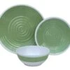 Outdoor Revolution Premium 12pc Melamine Plate And Bowl Set Pastel Lime -Outwell || Vango || Fiamma Sales tabl1000