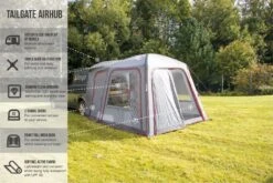 Vango Tailgate AirHub Low Awning -Outwell || Vango || Fiamma Sales tailgate air hub awning features