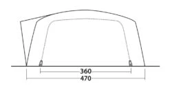 Outwell Vermont 7PE Tent Package -Outwell || Vango || Fiamma Sales vermont 7pe width 1