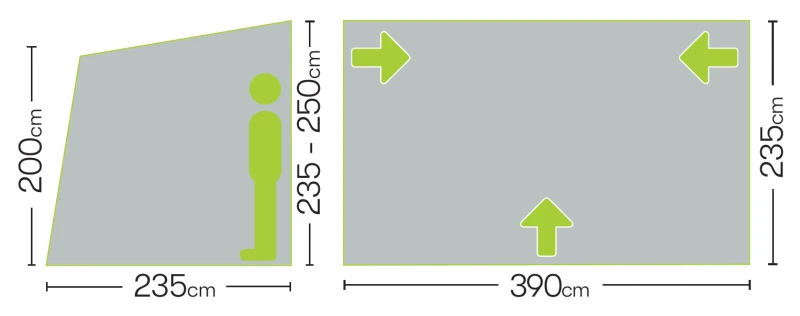 Quest Falcon Air 390 Porch Awning 5 Quest Falcon Air 390 Porch Awning - Image 3