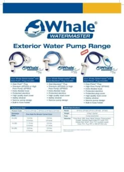 Whale Watermaster EP1612 High Flow Pump -Outwell || Vango || Fiamma Sales whale2 1