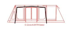 Outdoor Revolution Ozone 6.0 XTR Safari Side Sun Wing -Outwell || Vango || Fiamma Sales xtr safari 2